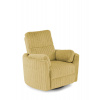 Halmar Elektrické relaxačné kreslo Pegas, horčicové