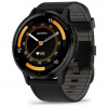 Garmin Venu 3 Slate/Black Leather Band 010-02784-52