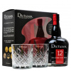 Dictador 12 Y.O. Ultra Premium Reserve 0,7l 40% + 2 poháre v kazete (darčekové balenie 2 poháriky)