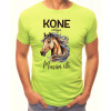 tricko, Farba limetková zelená, Strih/ Variant Pánsky/UNISEX