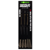 Korda Montáž Centre Of Gravity Boom QC Flat Pear 3 ks - 6/8oz
