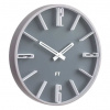 Designové nástěnné hodiny Future Time FT6010GY Numbers 30cm