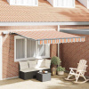 zahrada-XL Zatemniteľná markíza Viacfarebný 300 x 250 cm látka 3330002