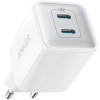 Anker PowerPort III 40W, 2xUSB-C, biely A2038G21