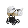 Kombinovaný kočárek EUFORIA PREMIUM EP-1 gold/white