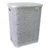 Megaplast Koš na špinavé prádlo MONAKO 57x45x38cm PH ŠE metalíza