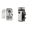 ECM Puristika PID, anthracite + Rancilio STILE, white