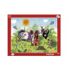 Dino Puzzle doskové Krtko a kapela 29x37cm 40 dielikov