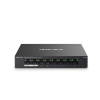 TP-LINK Mercusys MS108GP sieťový prepínač Riadený Gigabit Ethernet (10/100/1000) Podpora napájania cez Ethernet (PoE) Čierna (MS108GP)
