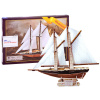 mamido 3D puzzle loď Bluenose 80 dielikov ZA2906