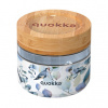 Quokka Skleněná dóza Deli blue nature 500ml