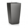 Kvetináč Lechuza Cubico 30 (56cm) Barva: Antracit kompletný set