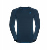 Dlhé -sklené spodné prádlo modrá (Odlo termoaktívny t -shirt m výkon Blu r. S)
