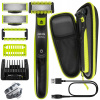 Holiaci strojček Philips OneBlade 5v1 brada a telo + puzdro