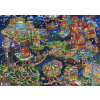 SCHMIDT Puzzle Svet hore nohami 1000 dielikov (59968)