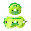 Relaxeazzz Plyšová sada dinosaurů: Mazlení + maska na oči