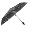 Slazenger Web Fold Umbrella Black/Polka One Size
