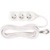 STREND PRO Kábel DG-F803B L-7 m, predlžovací, biely, 3x zásuvka, new edition