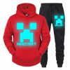 Teplaková súprava - Detská tepláková súprava JK2G veľkosť 1 čierna, viacfarebná (Adidas Tracksuit Set Jr Pants Mikina Core18 R.140)