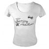 Erco Dámske triko Enjoy Biela M