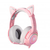 ONIKUMA K9 RGB USB 7.1 Virtual Pink Grey with ear Cat GAMING HEADSET