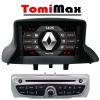 TomiMax Renault Megane 3 Android 14 autorádio s WIFI, GPS, USB, BT HW výbava: 8 Core 8GB+128GB HIGH