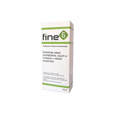 Fine6 olej na hemoroidy 50 ml