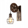 Retro železná kladka Loft Light (Golden) (Retro železná kladka Loft Light (Golden))