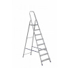 Schodíky Alumet, schodíky 7 plus 1, 8 stupňov - 166 cm, 51 x 246 x 12 cm (160000015)