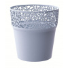 Kvetináč Tree 17,5 cm ĽADOVO SIVÁ (DTRE175-656U)