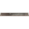 Nástenná polica Ledge 80 cm brúsené striebro
