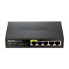 D-Link DES-1005P/E sieťový prepínač Nespravované L2 Fast Ethernet (10/100) Podpora napájania cez Ethernet (PoE) Čierna (DES-1005P/E)
