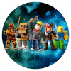 CUKROVÁ TLAČ jedlý obrázok na tortu Cukrová hmota ROBLOX PRE HRÁČA NARODENINY HRA