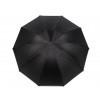 Pánsky skladací vystreľovací / zostreľovací dáždnik čierna 1ks