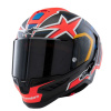 ALPINESTARS prilba SUPERTECH R10 limitovaná edícia JACK MILLER, ALPINESTARS (matný karbon/červená/modrá/žlutá/bílá) 2025 - M