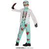 Skeleton zombie - lekár - vek 7 - 9 rokov - 125 - 135 cm