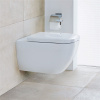 DURAVIT Happy D.2 závesné WC s hlbokým splachovaním, 365 x 540 mm, biela, s povrchom WonderGliss, 22210900001