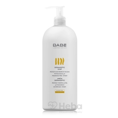 BABÉ TELO Dermaseptic soap mydlo sprchový gél na dennú hygienu 1x1000 ml