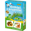 Puzzle Adamigo 24 dielikov Vzdelávacie puzzle Domčeky a úkryty