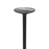 LED pouličné solárne záhradné svietidlo so snímačom pohybu 15W 1400lm 3000K-5000K CCT čierna VL-GLSO-1254-S Videx