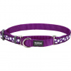 Ob. pol.RD 15 mm x 26-40 cm- White Spots on Purple