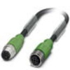 Phoenix Contact SAC-3P-M12MS/ 3,0-PUR/M12FS SH pripojovací kábel pre senzory - aktory, 1500839, piny: 3, 3.00 m, 1 ks; 1500839