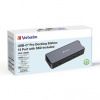 Dokovací stanice Verbatim USB-C Pro 2x HDMI, RJ45, microSD, USB-A 3.1, USB-C 3.1