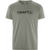 Pánské funkční triko CRAFT CORE Essence Logo - zelená Velikost: XL