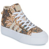 adidas Členkové tenisky BRAVADA 2.0 MID PLATFORM Hnedá
