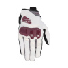 ALPINESTARS rukavice CHROME V2, ALPINESTARS, dámske (biela offwhite/purpurová) 2025