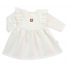 Detské teplákové šaty, tunika Vintage Love - krémové, veľ. 86 Baby Nellys