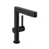 Hansgrohe Finoris Umývadlová batéria so sprchou, odtok, čierna podložka 76063670