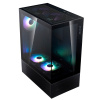 Adata XPG INVADER X MINI/Midi Tower/Transpar./Čierna INVADERXMINIMT-BKCWW ADATA