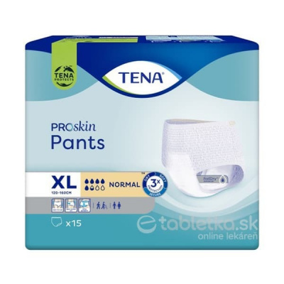 TENA Pants Normal XL naťahovacie inkontinenčné nohavičky 1x15 ks